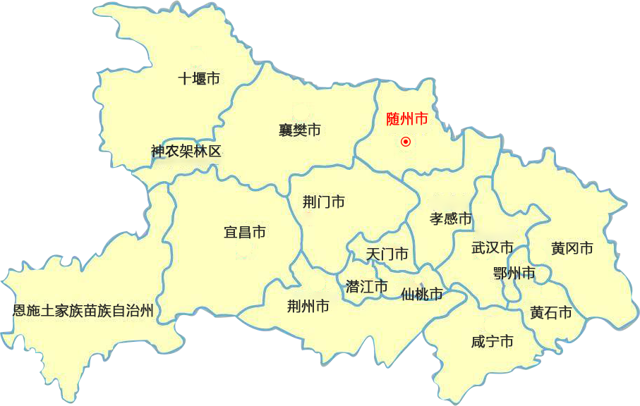 东丰随州物流公司的随州物流运输地图