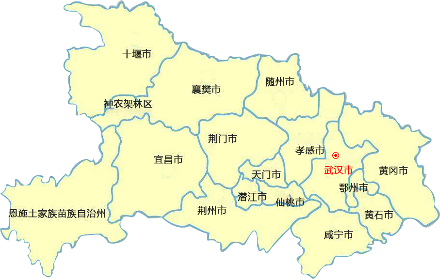 东丰武汉物流公司的武汉物流运输地图